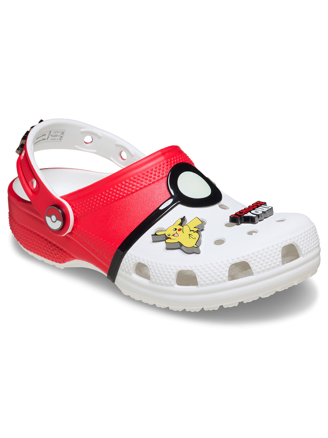 Zueco Niños Grandes PokeBall Multicolor Crocs