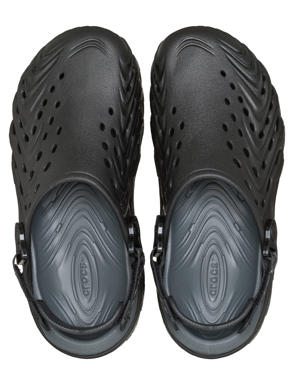 Zueco Unisex Echo II Chrome Negro Crocs