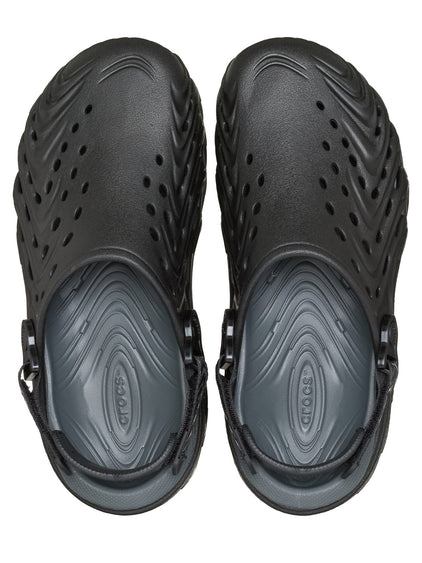 Zueco Unisex Echo II Chrome Negro Crocs