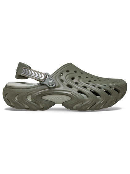 Zueco Unisex Echo II Chrome Gris Crocs