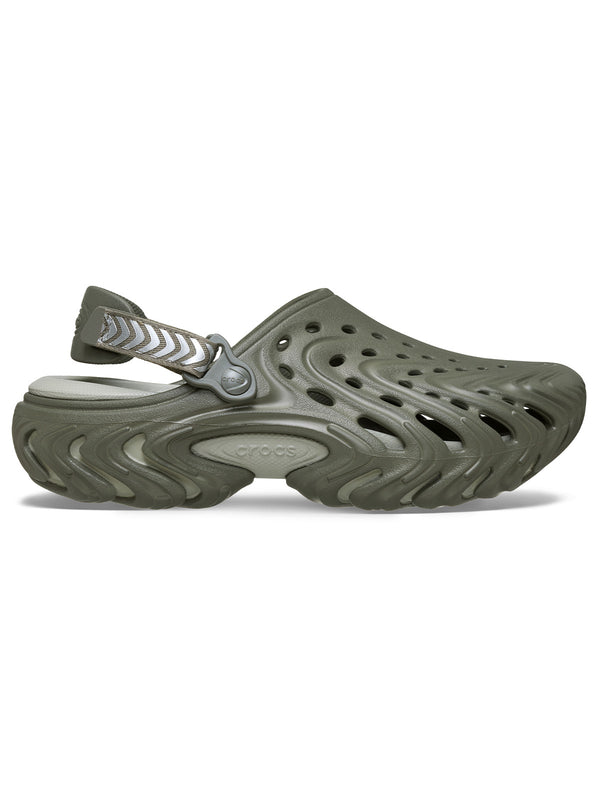 Zueco Unisex Echo II Chrome Gris Crocs