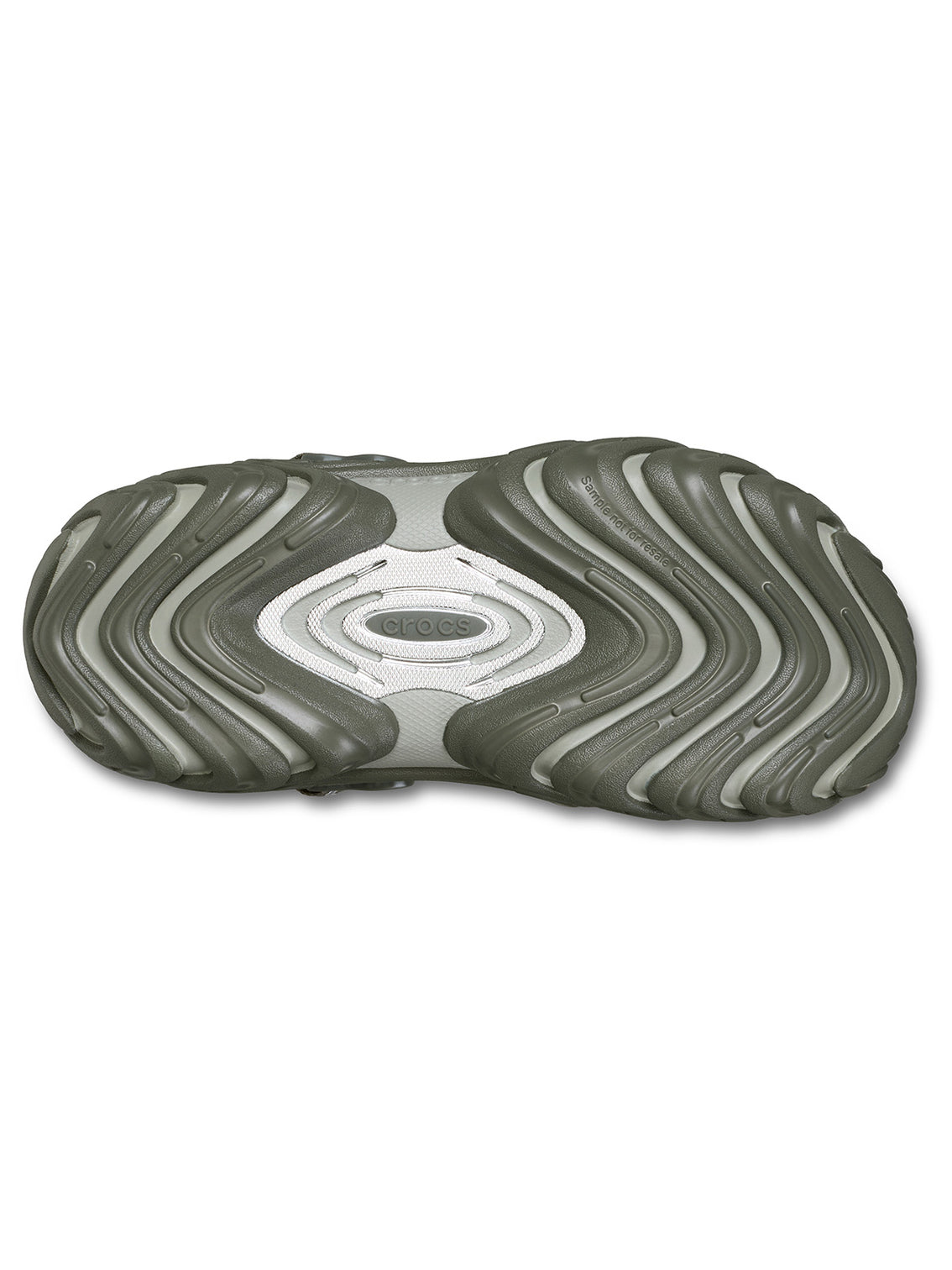 Zueco Unisex Echo II Chrome Gris Crocs