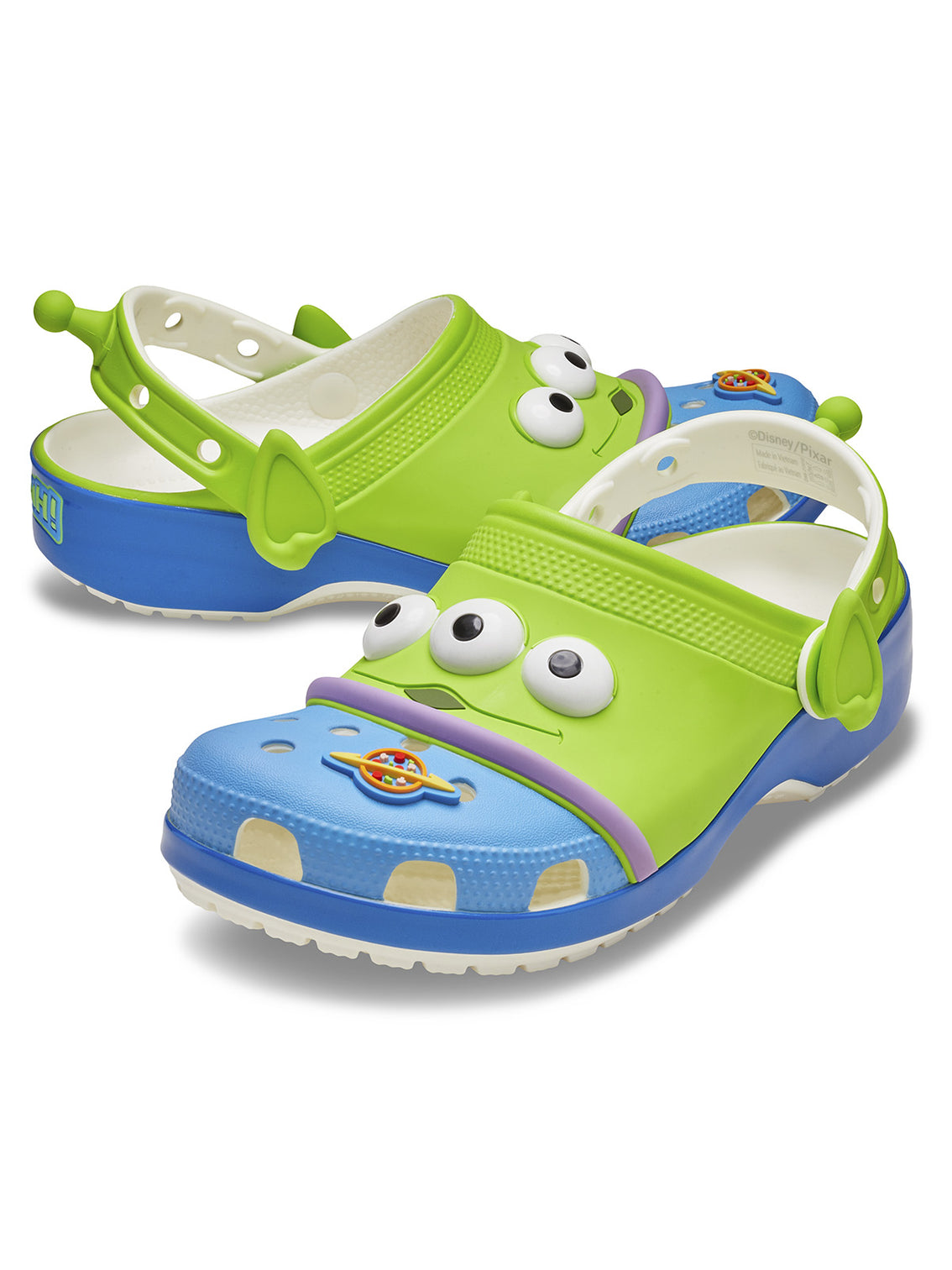 Zueco Niños Grandes Toy Story Aliens Verde Crocs