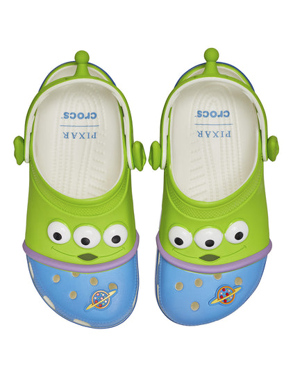 Zueco Niños Grandes Toy Story Aliens Verde Crocs