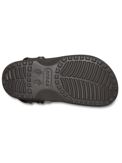 Zueco Unisex Classic Crafted Pony Hair Café Claro Crocs