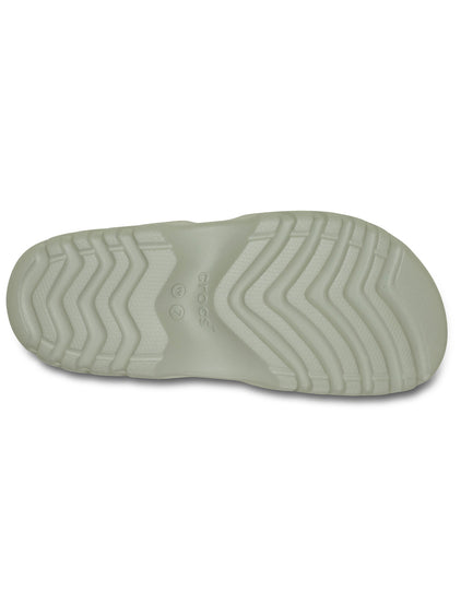 Zueco Mujer Axle Suede Mule Gris Crocs