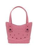 Cartera Tote Bag Pequeña Rosa Crocs