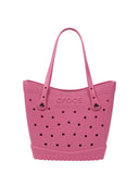 Cartera Tote Bag Mediana Café Crocs