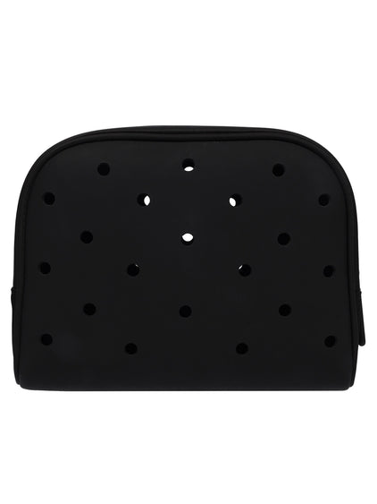Bolso Cosmetiquero Negro Crocs