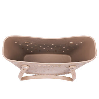 Cartera Tote Bag Mediana Café Crocs