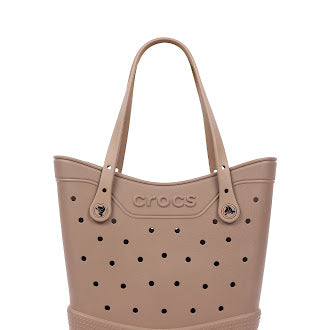 Cartera Tote Bag Mediana Café Crocs